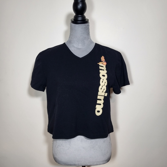Authentic Vintage MOSSIMO Pin Up Skater 90s crop top Size Small Boxy Oversized - Picture 7 of 9